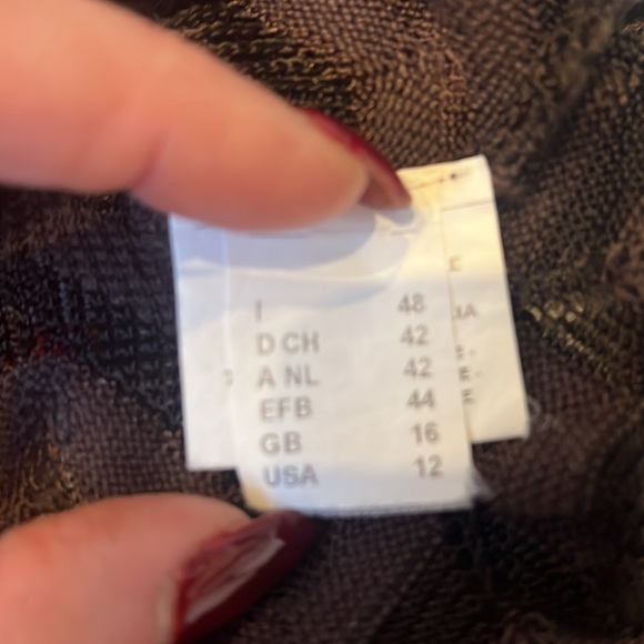 Missoni Chocolate Brown Chevron Tank Top Sz 12
Cotton and Vicose. - Picture 6 of 10